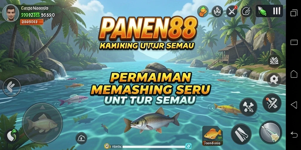 Tangkapan ikan seru di PANEN88, tunjukkan keterampilan memancingmu!