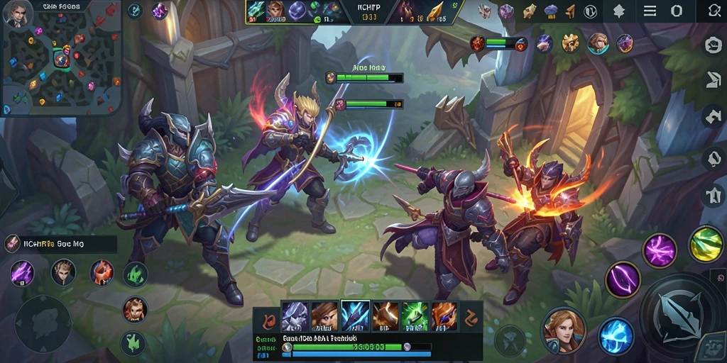 Tampilan gameplay seru di RICHRTP dengan grafis yang menawan.