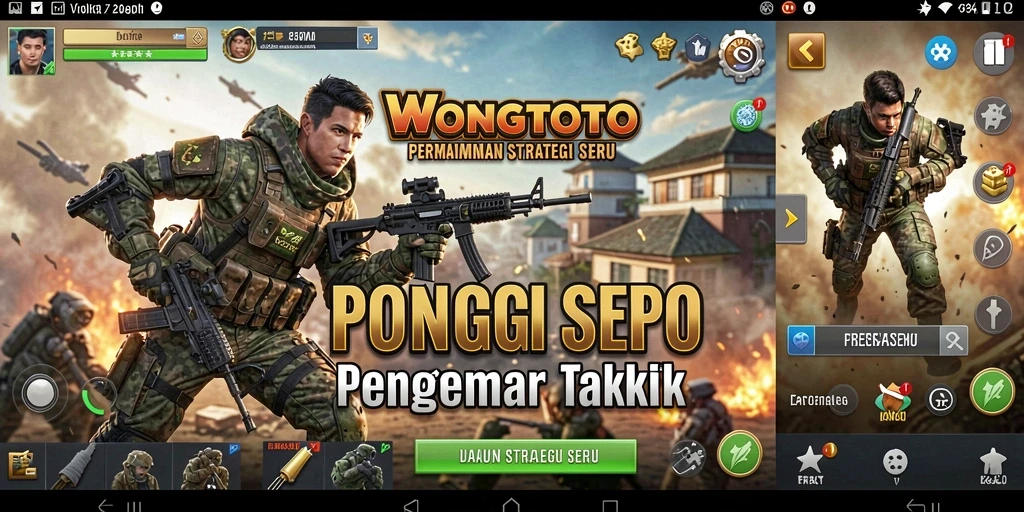 Tangkapan layar utama WONGTOTO yang menunjukkan momen strategi mendebarkan.