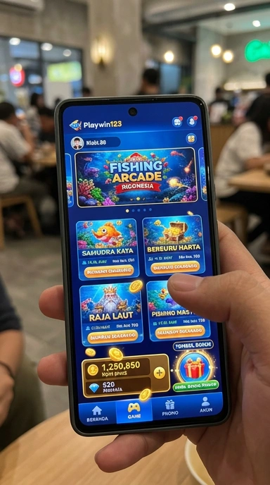 Pengguna enjoy berbagai aplikasi favorit di playwin123.